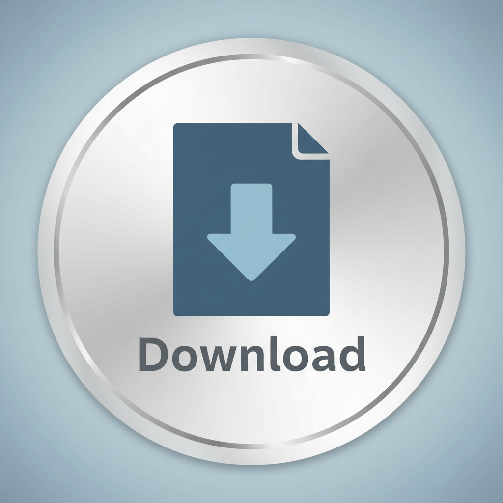 Student handbook download icon