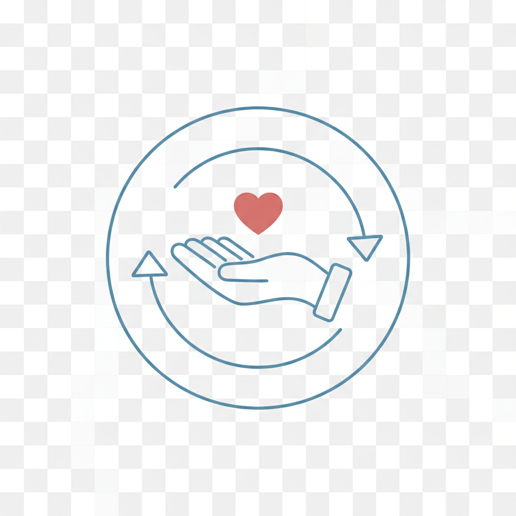 Lifetime career support icon